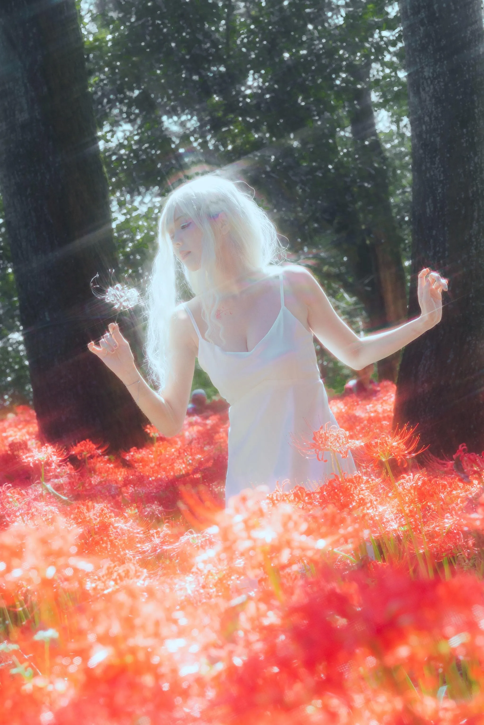 ElyEE子 – NO.129 23年10月订阅-B-White spider lily 白瓷彼岸 [27P]插图7